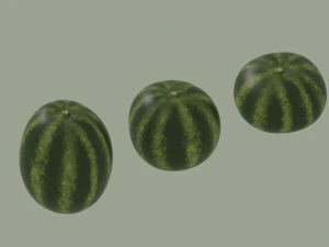 Watermelon 3D Model