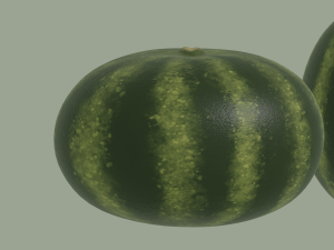 Watermelon 3D Model
