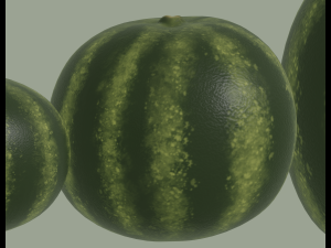 Watermelon 3D Model