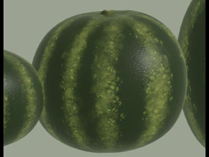 Watermelon 3D Model