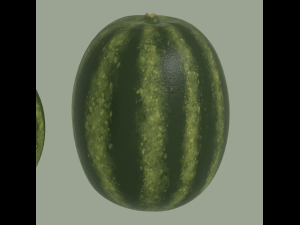 Watermelon 3D Model