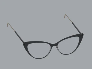 Librarian Glasses 3D Model