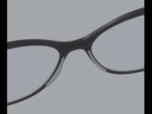 Librarian Glasses Model 3D