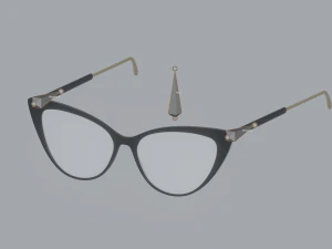 Librarian Glasses 3D Model