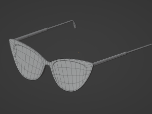 Librarian Glasses Model 3D