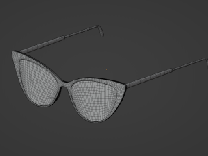 Librarian Glasses Model 3D
