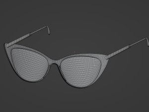 Librarian Glasses Model 3D