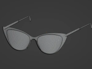 Librarian Glasses 3D Model