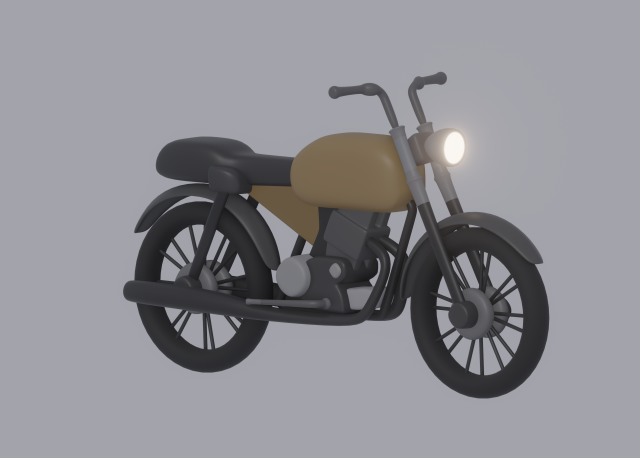 Motorcycle 3Dモデル .c4d .max .obj .3ds .fbx .stl .blend 