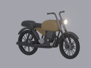 Motorcycle 3Dモデル
