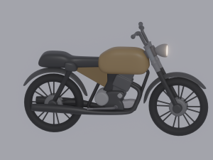 Motorcycle 3Dモデル