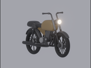 Motorcycle 3Dモデル