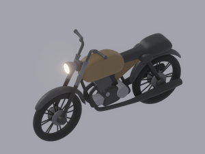 Motorcycle 3Dモデル