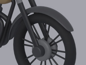 Motorcycle 3Dモデル