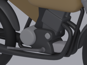 Motorcycle 3Dモデル