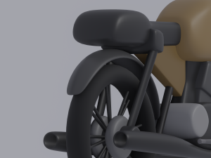 Motorcycle 3Dモデル