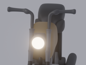 Motorcycle 3Dモデル