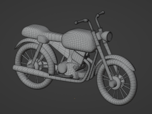 Motorcycle 3Dモデル