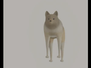 Wolf 3D Model
