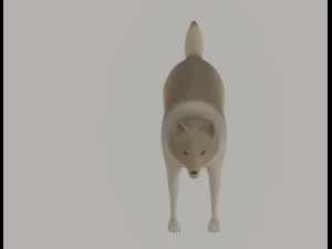 Wolf 3D Model