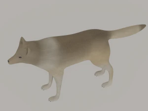 Wolf 3D Model