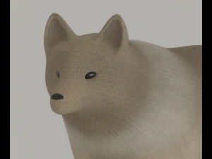 Wolf 3D Model
