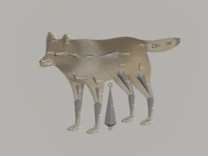 Wolf 3D Model