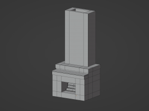 Fireplace 3D Model