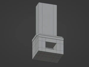Fireplace 3D Model