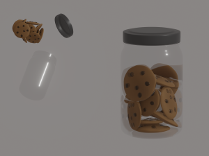 Cookie Jar 3D Model