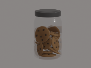 Cookie Jar Model 3D