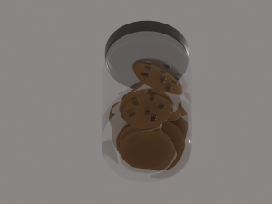 Cookie Jar Model 3D