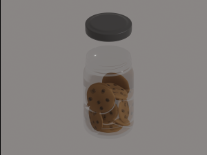 Cookie Jar Model 3D