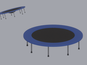 Trampoline 3D मॉडल