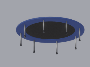 Trampoline Model 3D