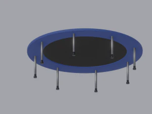 Trampoline 3D Model