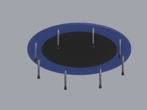 Trampoline Model 3D