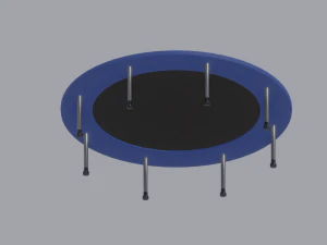 Trampoline 3D Model
