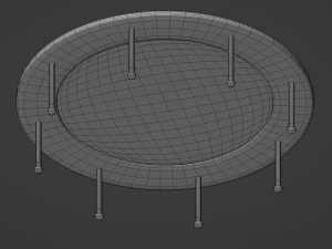 Trampoline 3D Model