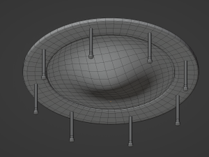 Trampoline Model 3D