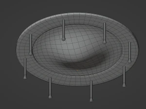 Trampoline 3D Model