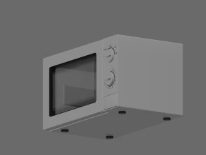 Microwave 3D Model