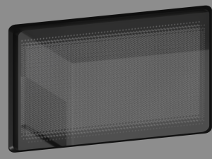 Microwave 3D-Modell