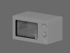 Microwave 3D Model