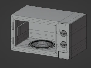 Microwave 3D Model