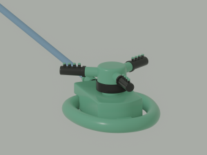 Water Sprinkler 3D-Modell