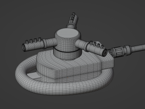 Water Sprinkler 3D-Modell