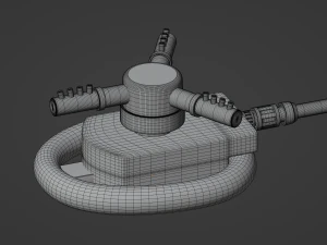 Water Sprinkler 3D Model