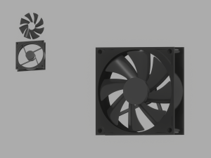 Cooling Fan 3D Model