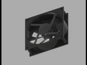 Cooling Fan 3D Model